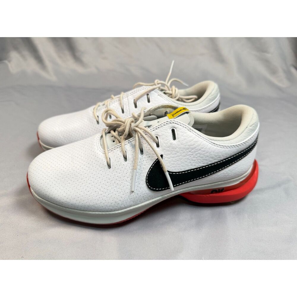 Nike Air Zoom Victory Tour 3 Golf Shoes White Red DV6798-101 Men Size 6.5 BNWOB